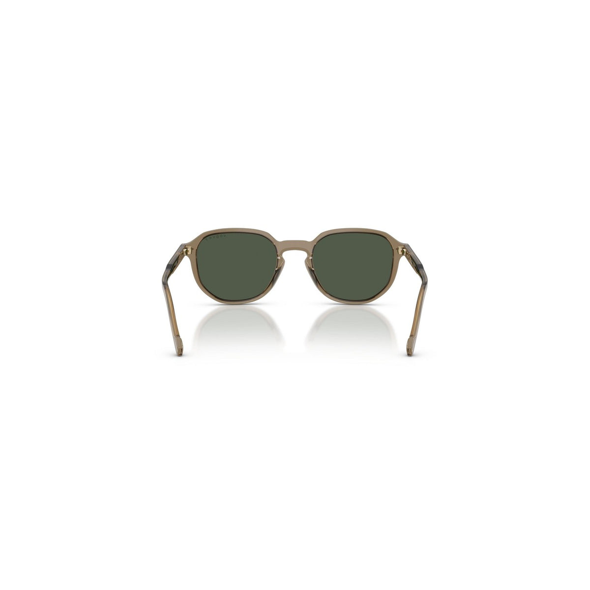 Vogue Eyewear — Men's Brown Acetate Geometric Sunglasses — view 3