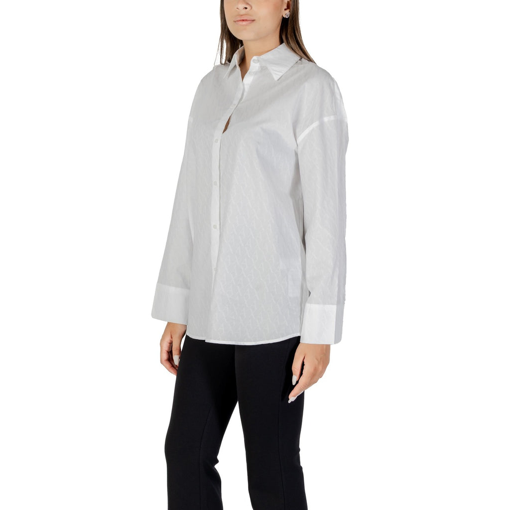 Armani Exchange — White women's shirt XW001424 — view 4