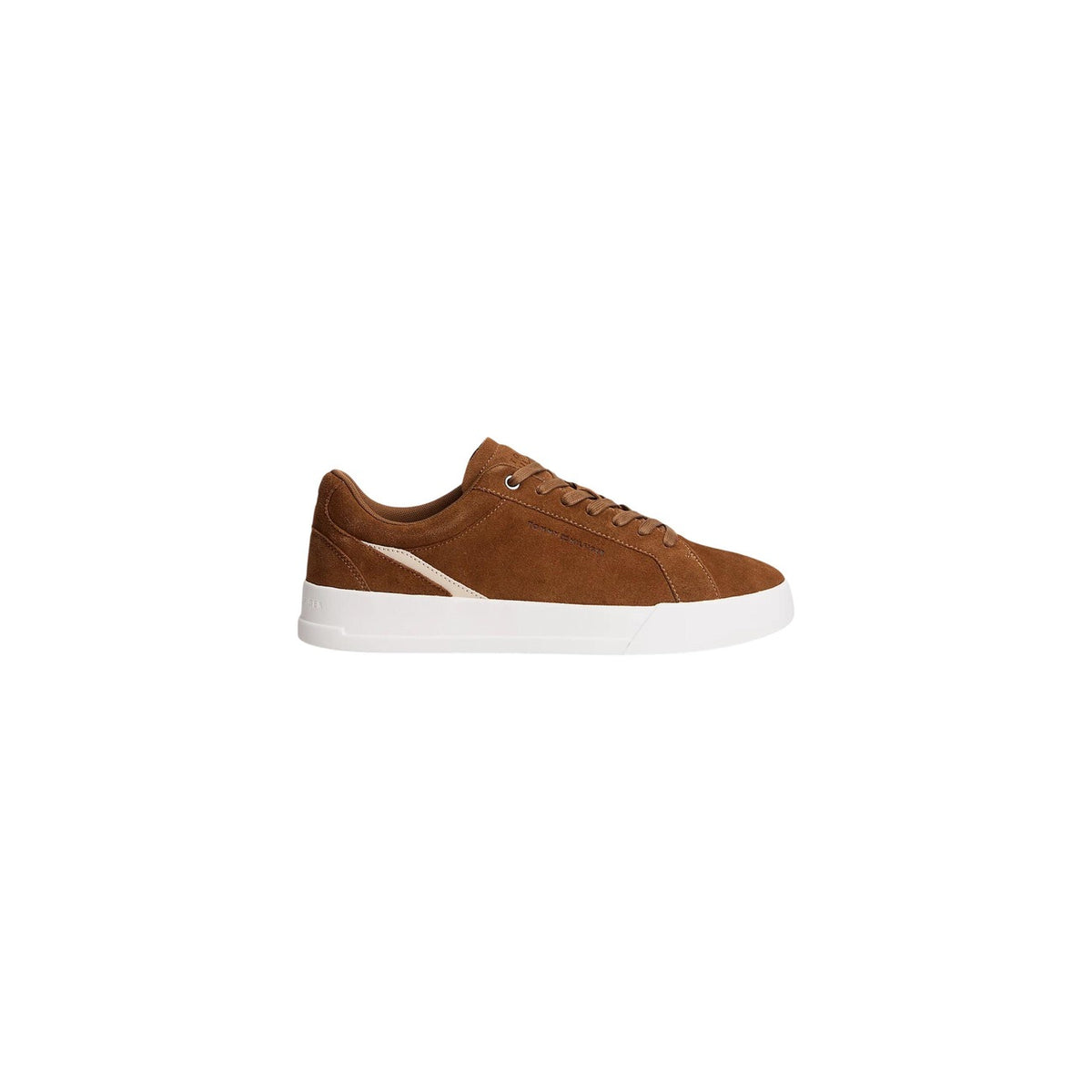 Tommy Hilfiger — Baskets beiges en daim homme