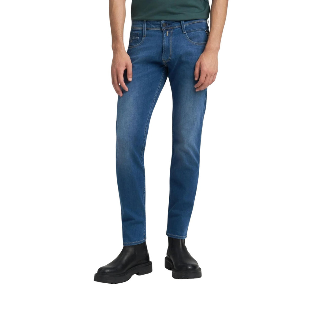Replay — Jeans Art.-Nr. M914 blau für Herren