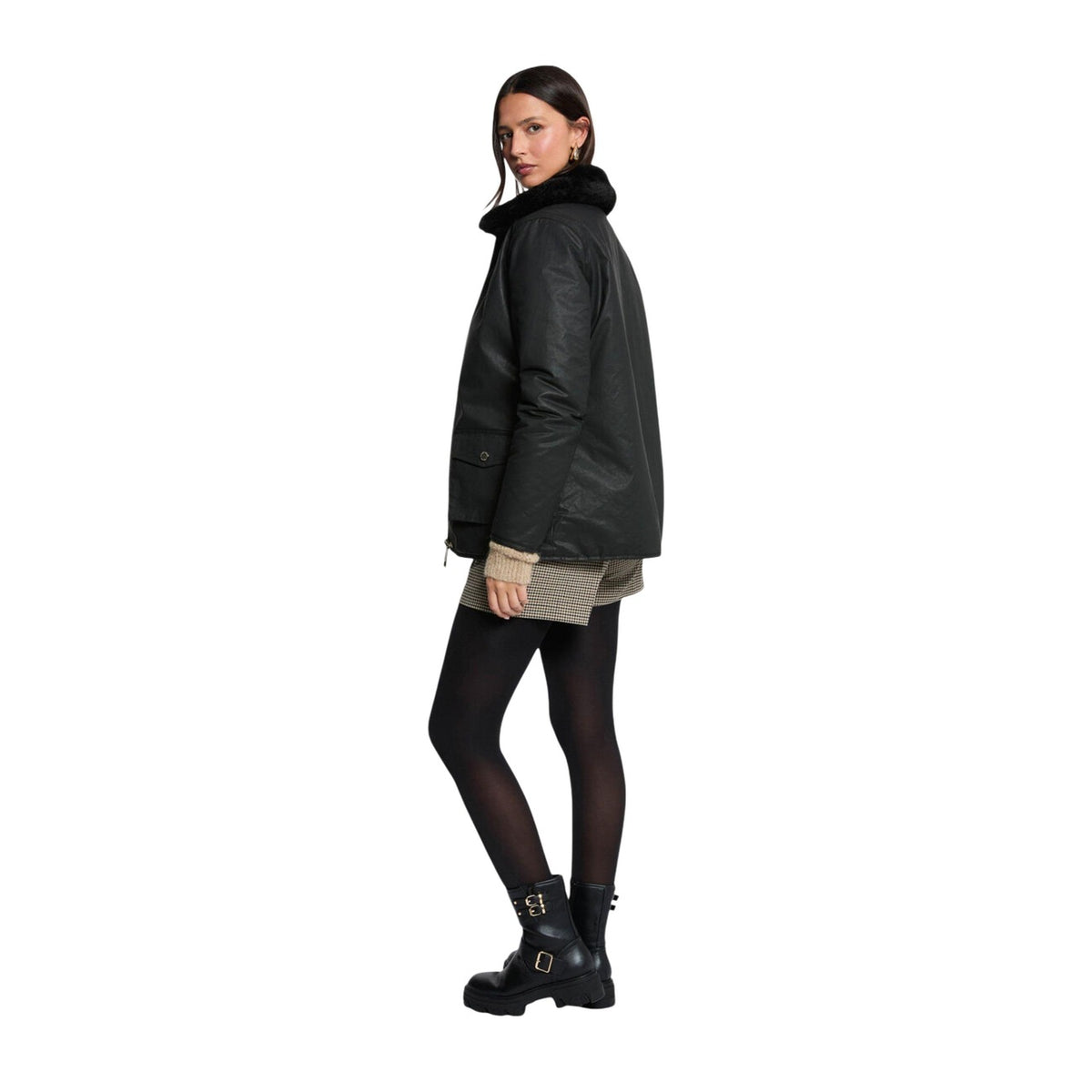 Morgan — Jacke schwarz für Damen — Ansicht 2