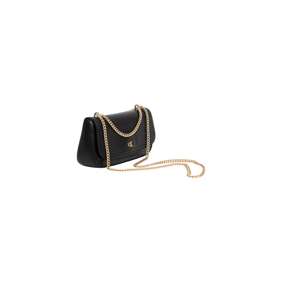 Calvin Klein — Sac noir réf. CK CONVERTIBLE CHAIN SMALL BAG femme — vue 2