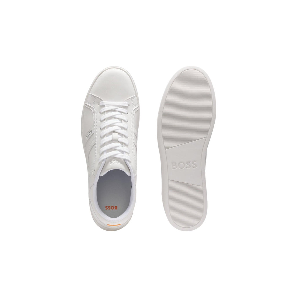 BOSS — Men’s white Rhys Tenn sneakers — view 4