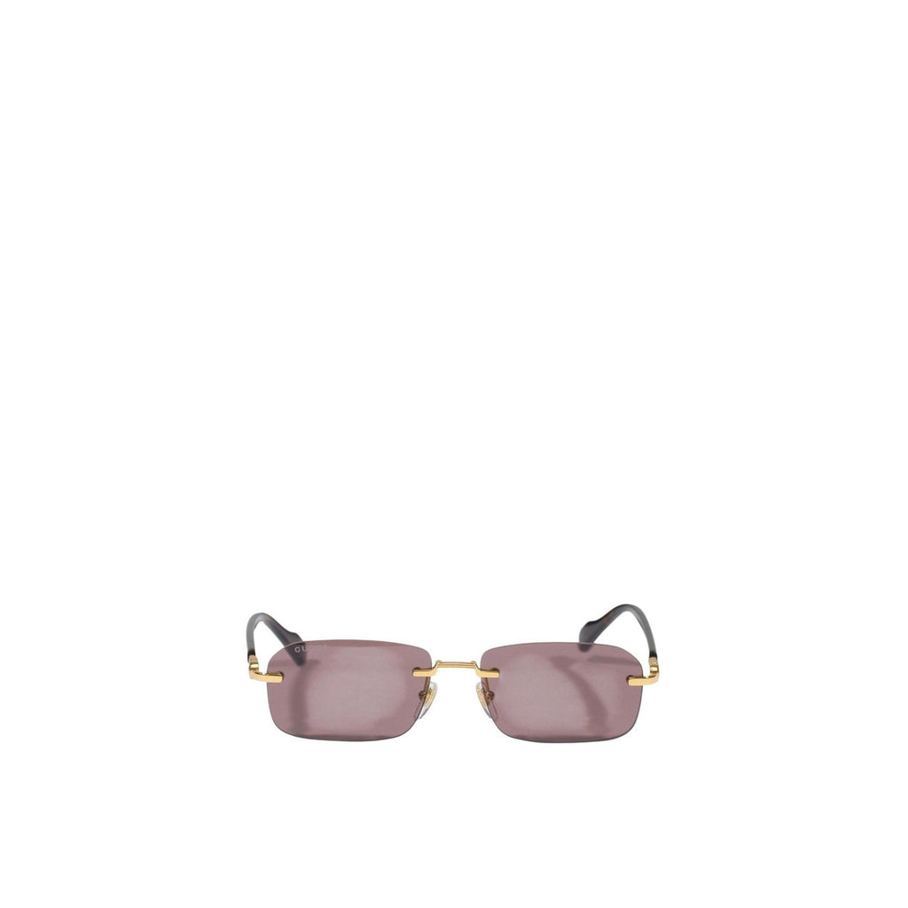 Gucci — Men's gold acetate sunglasses
