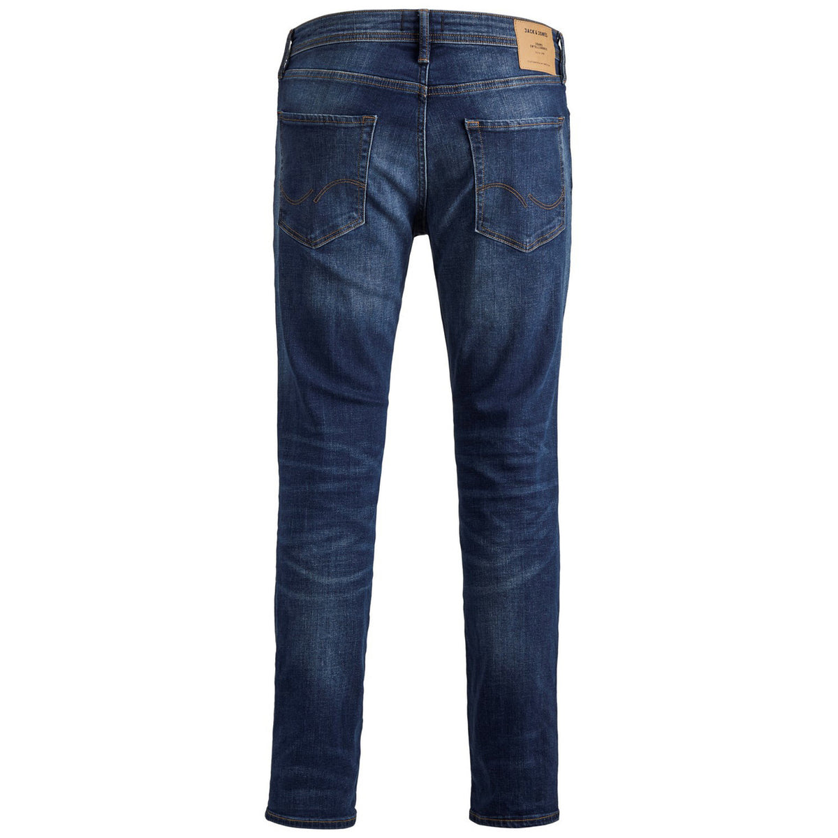 Jack & Jones — Men's blue JJITIM slim straight jeans — view 2