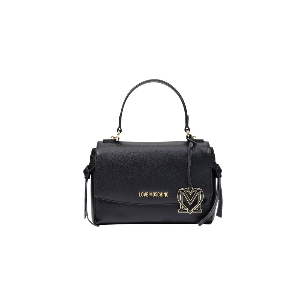 Love Moschino — Women's black shoulder bag 27 × 22 × 10 cm