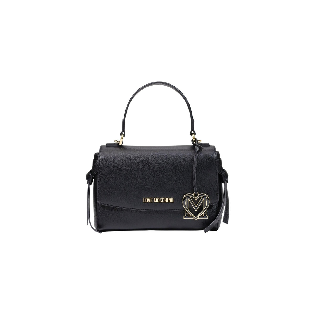 Love Moschino — Women's black shoulder bag 27 × 22 × 10 cm