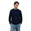 Tommy Jeans — Men’s blue organic cotton sweater