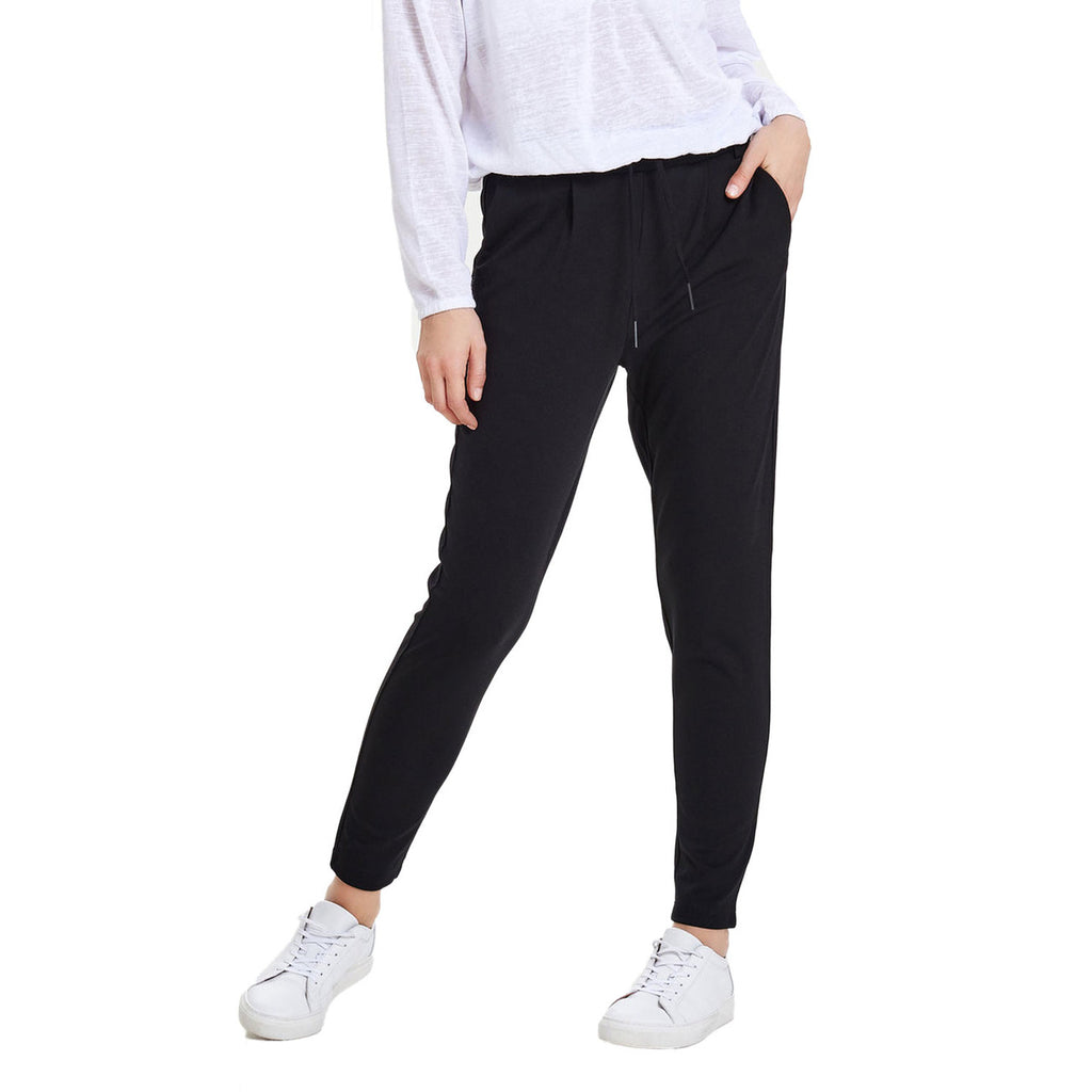 Only — Pantalon fluide noir femme — vue 3