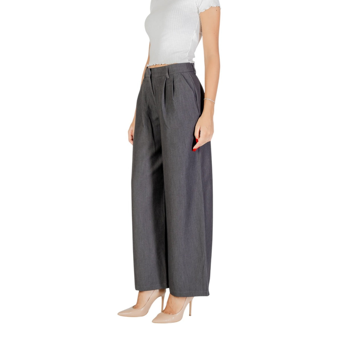 Only — Pants ref. 15304707 gray woman — view 3