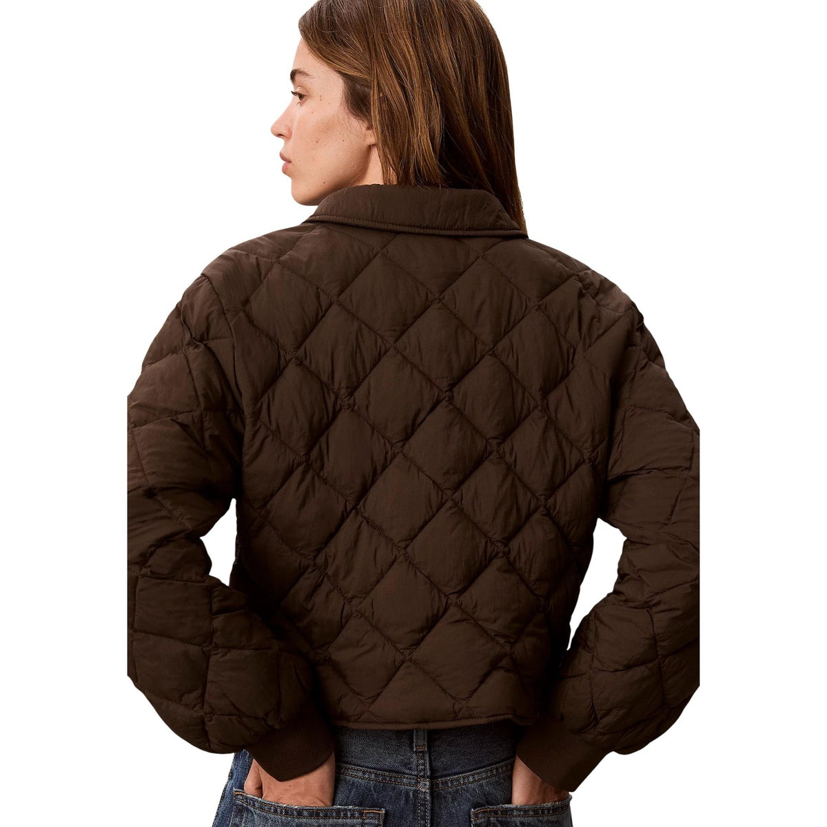 Calvin Klein Jeans — Women’s Brown Jacket — view 2