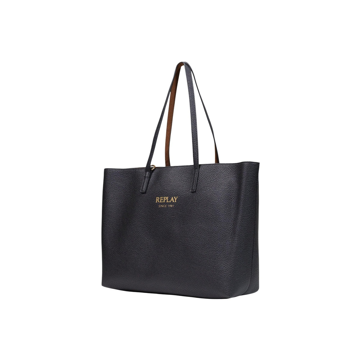 Replay — Zwarte fluwelen tas voor dames — afbeelding 4
