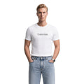 Calvin Klein Jeans — T-shirt blanc à imprimé homme