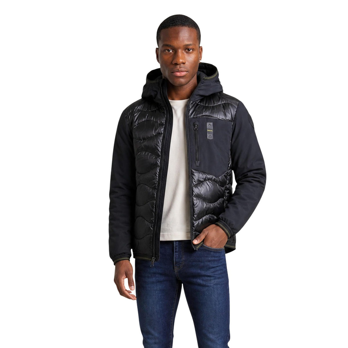Blauer — Doudoune Albert noire homme