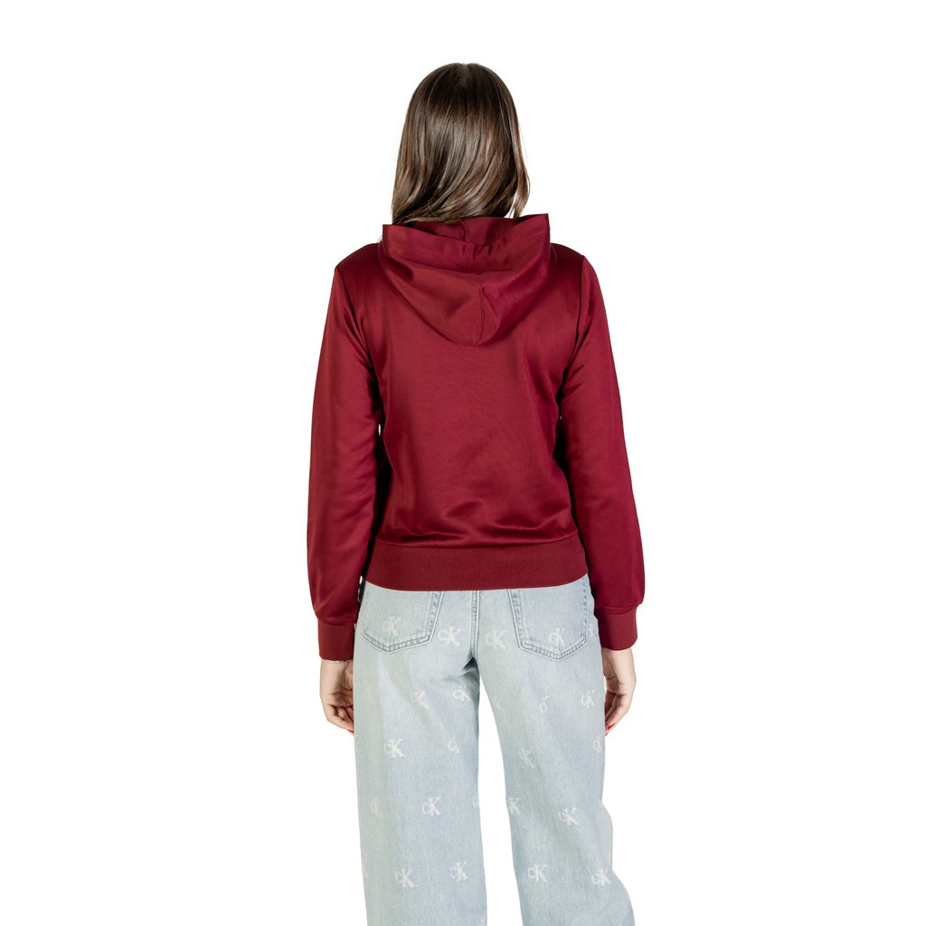 Calvin Klein — T-shirt bordeaux réf. LV144C223G femme — vue 2