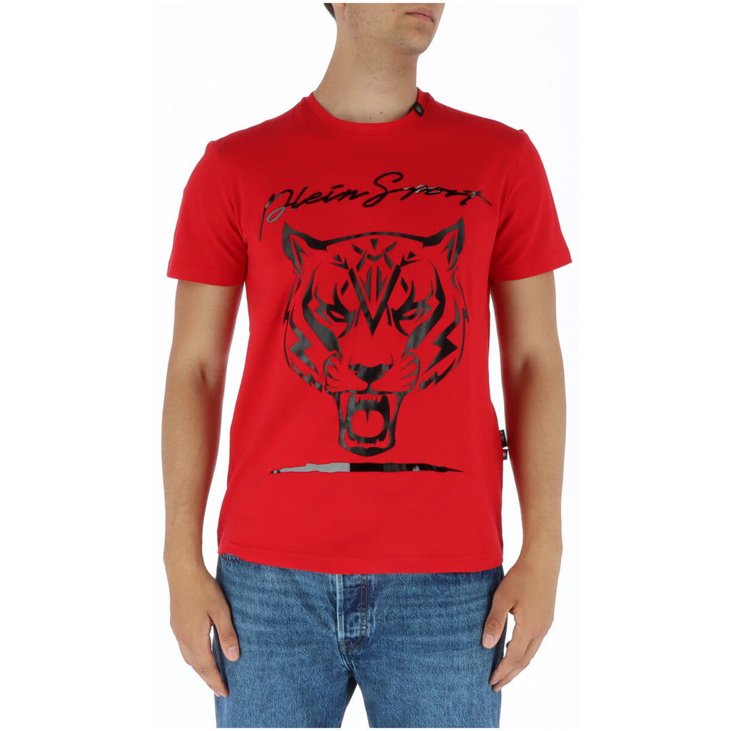 Plein Sport — T-shirt 123 rouge homme