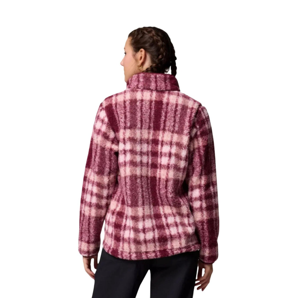 Columbia — West Bend Print Full Zip II fleece voor dames roze — afbeelding 4