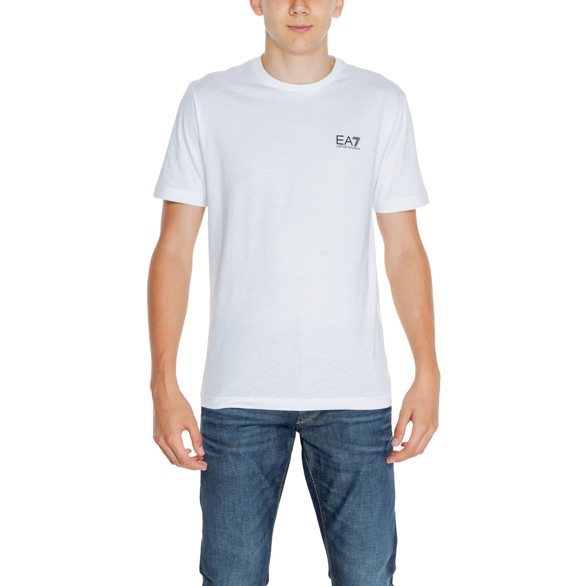 EA7 — Grijs T-shirt voor heren — 8NPT25 PJVPZ — afbeelding 9