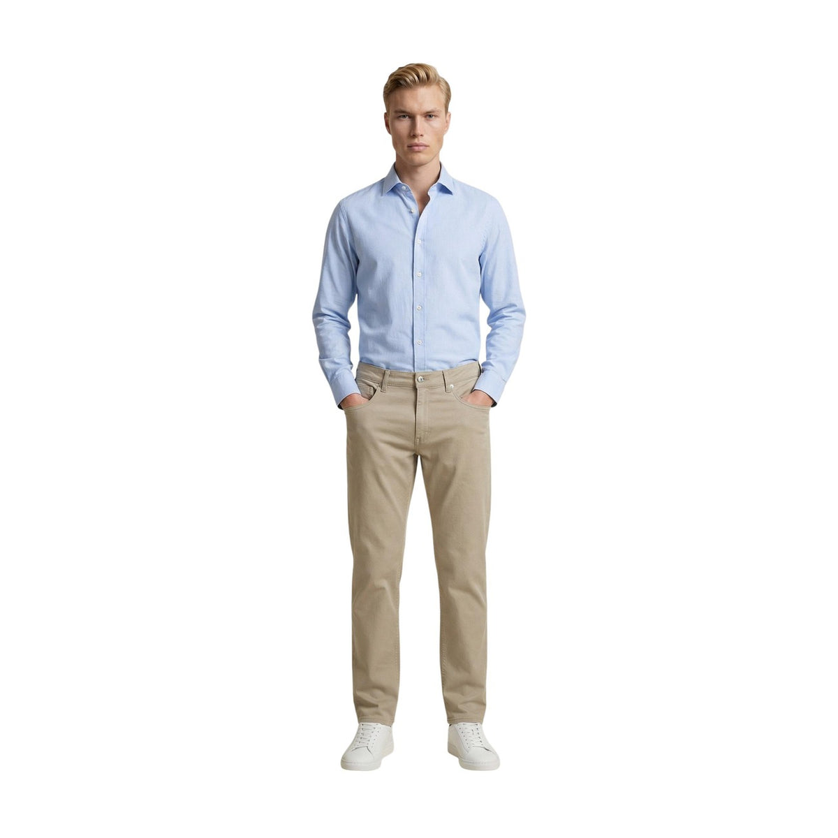 Guess — Men's Angels pants - beige color — view 5