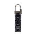 Guess — Madrid sleutelhanger in zwart leer voor heren