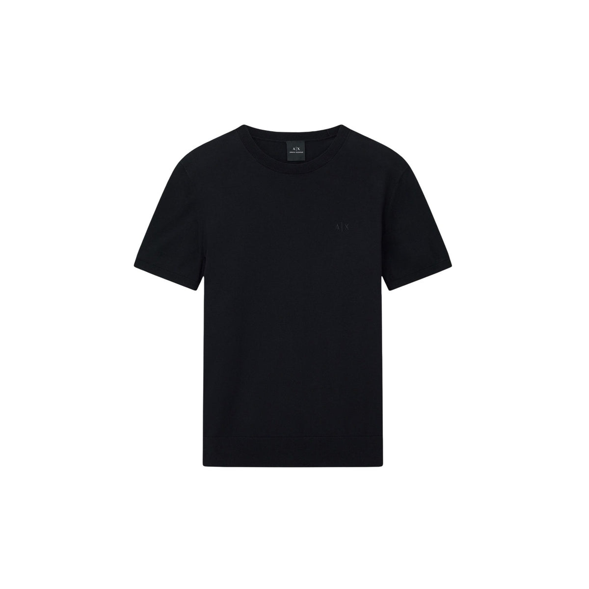 Armani Exchange — T-shirt logo noir homme — vue 5