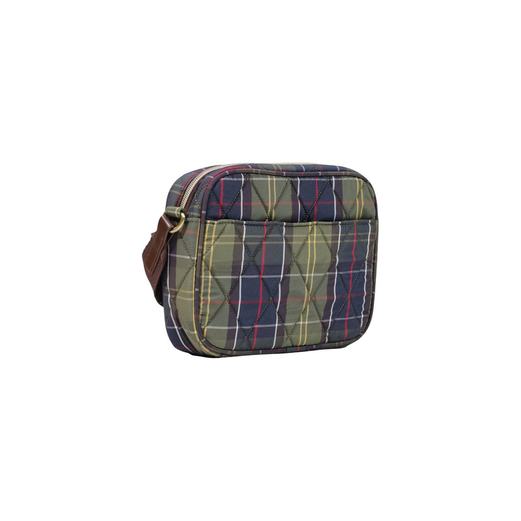 Barbour — Sac bandoulière Quilted Crossbody vert femme — vue 4