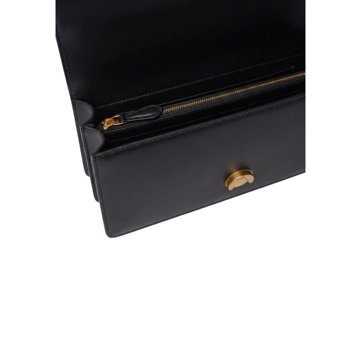 Pinko — Sac Love One Mini New Buckle noir femme — vue 3