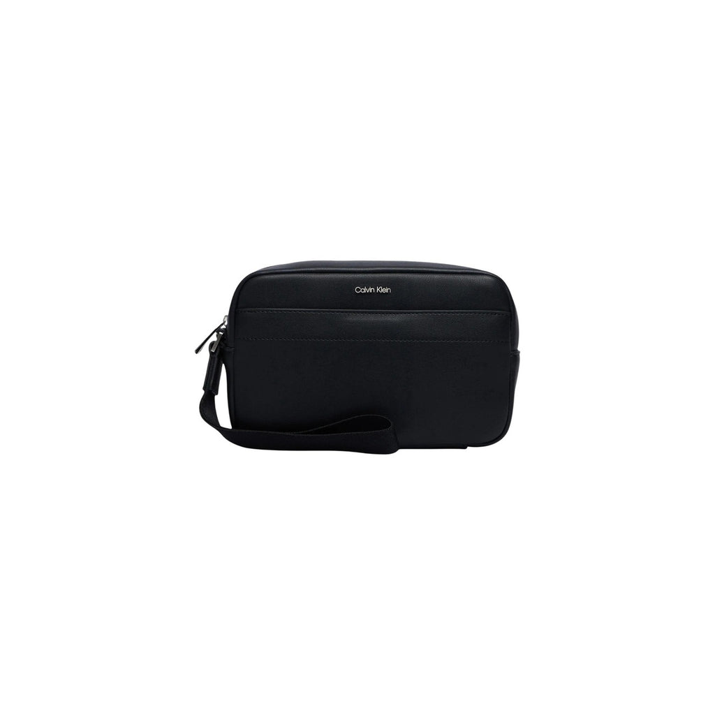 Calvin Klein — Pochette Raised noire homme