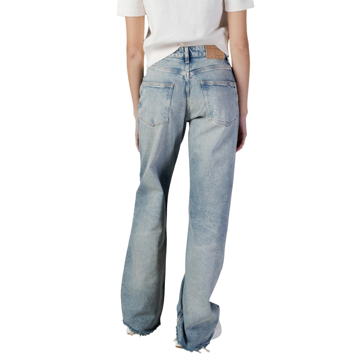 Tommy Jeans — Women's blue stretch cotton jeans DW0DW22437 — view 4