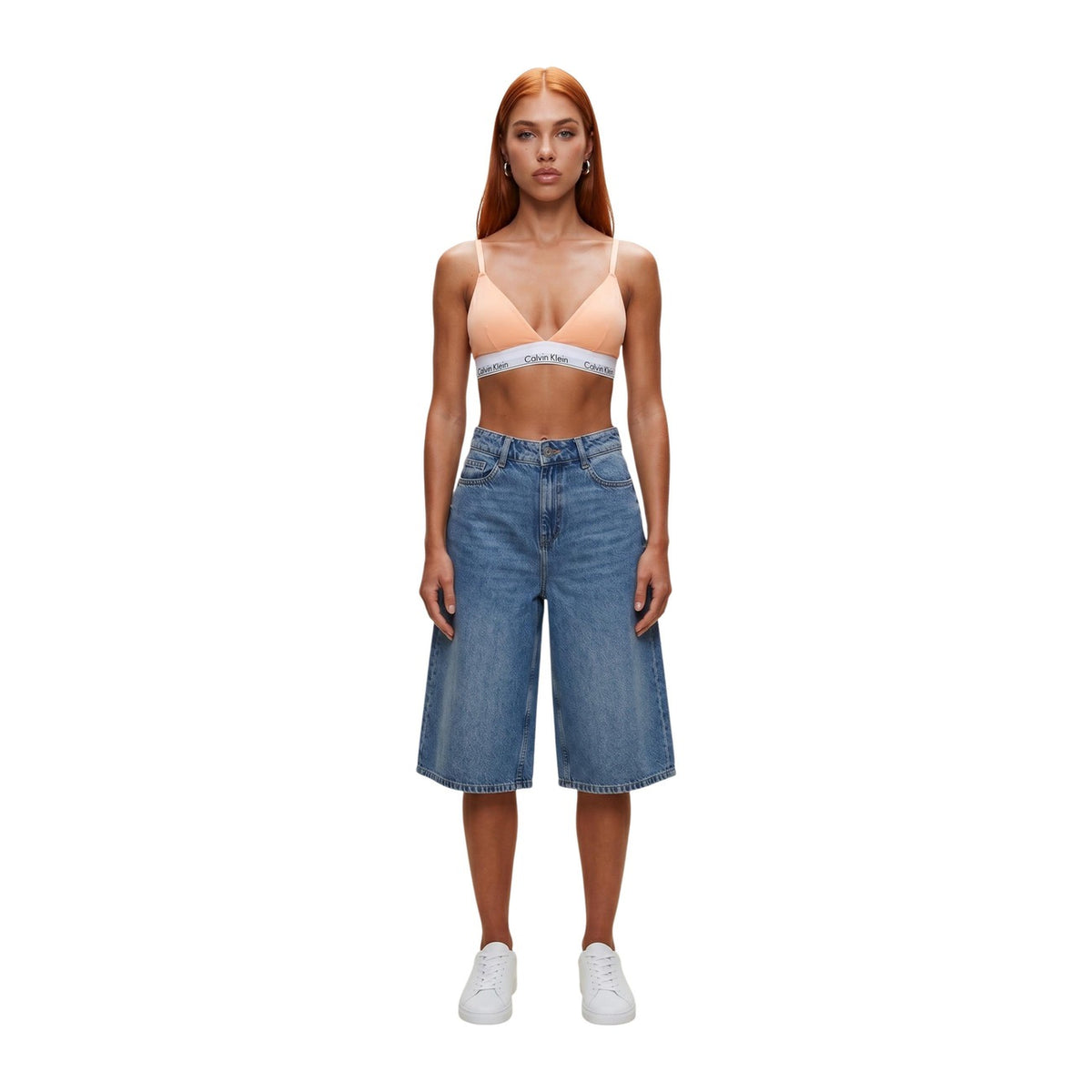 Calvin Klein Underwear – Leicht gefütterter Triangel-BH für Damen — Ansicht 3