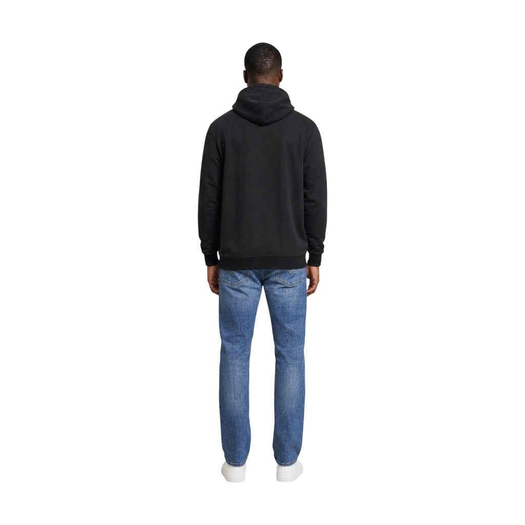 Tommy Jeans — Sweat à capuche noir 100 % coton bio homme — vue 3