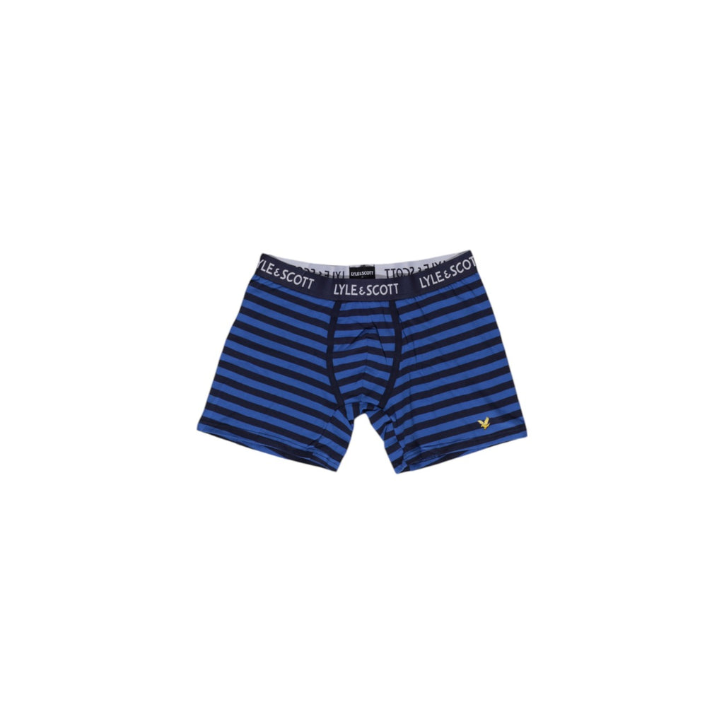 Lyle & Scott — Blauw ondergoed van stretchkatoen voor heren — afbeelding 2