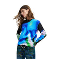Desigual — Clouds Lacroix women’s blue sweater