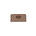 Guess — Witte Samantha SLG Medium Zip damesportemonnee