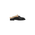 Pinko — Mules Nora 09 en cuir noir femme