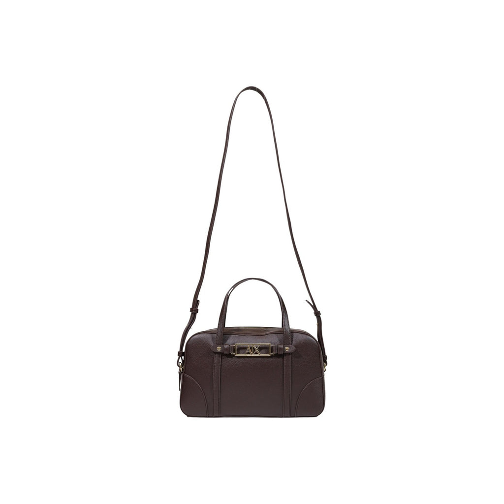 Armani Exchange — Shopper-Tasche für Damen, Braun — Ansicht 4