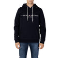 Tommy Hilfiger — Blauwe hoodie MW0MW10752 voor heren
