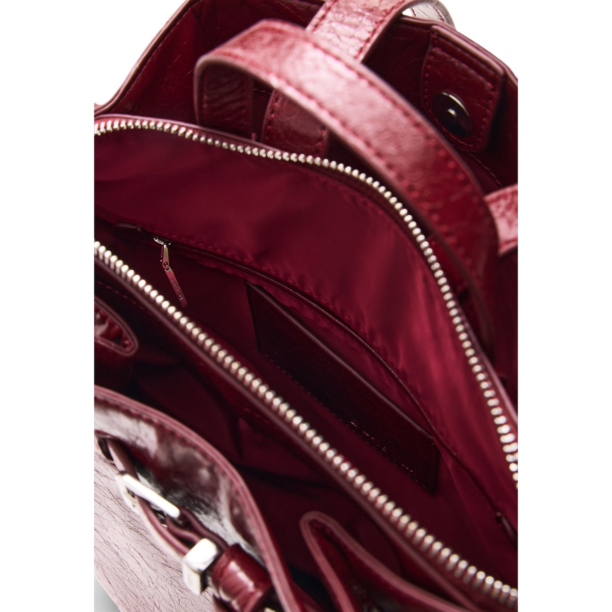 Desigual — Half Logo Luena Nf red bag for women — view 5