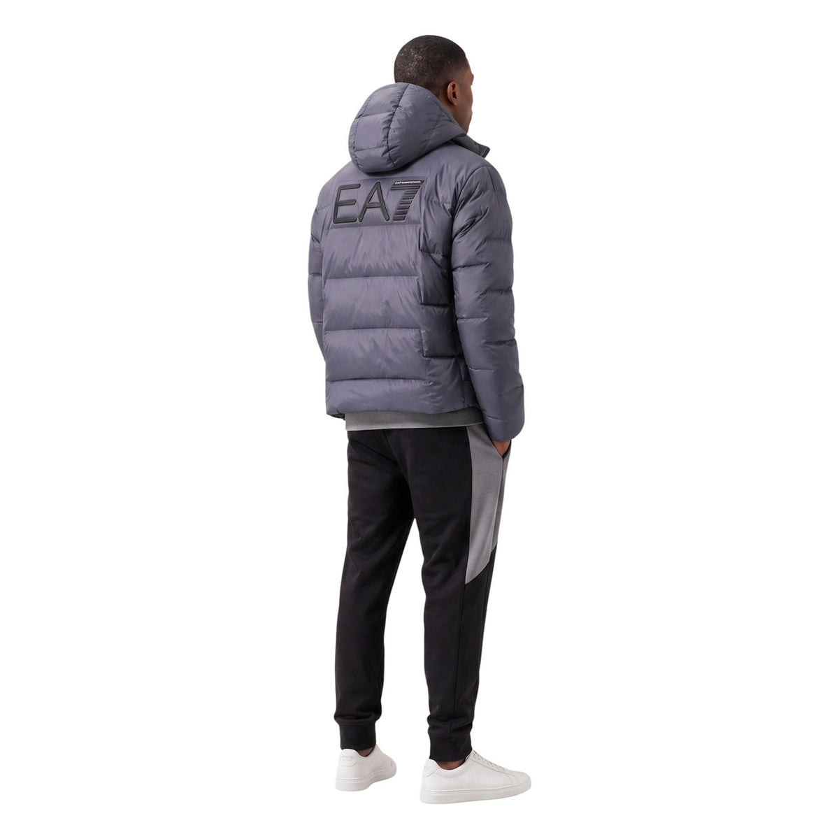 EA7 — Veste gris homme — vue 2