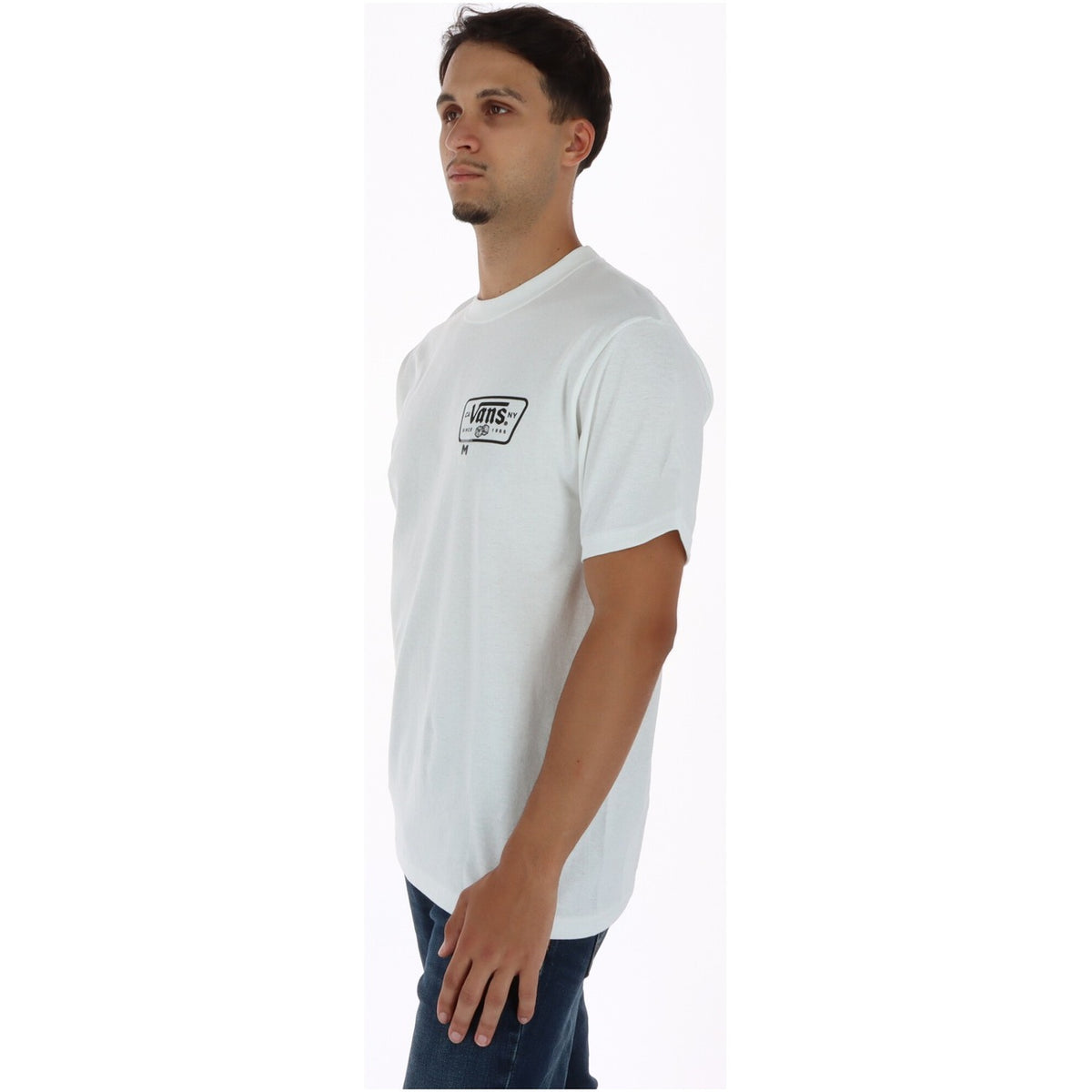 Vans — T-shirt VN000WU8WHT1 white men — view 3