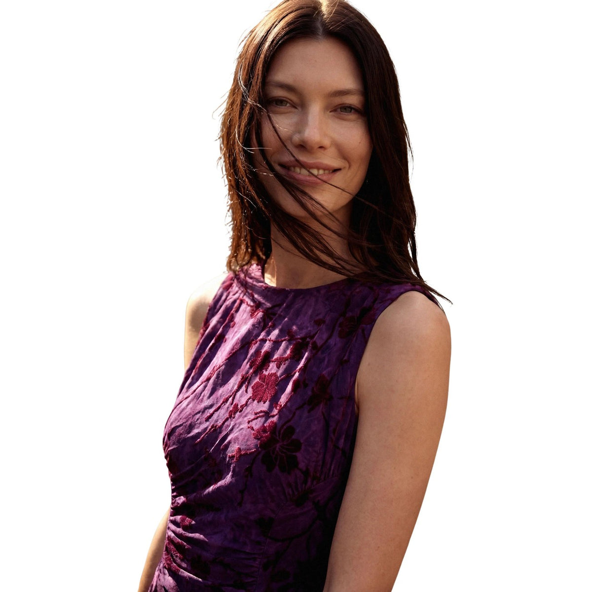 Desigual — Alina purple dress for women — view 4