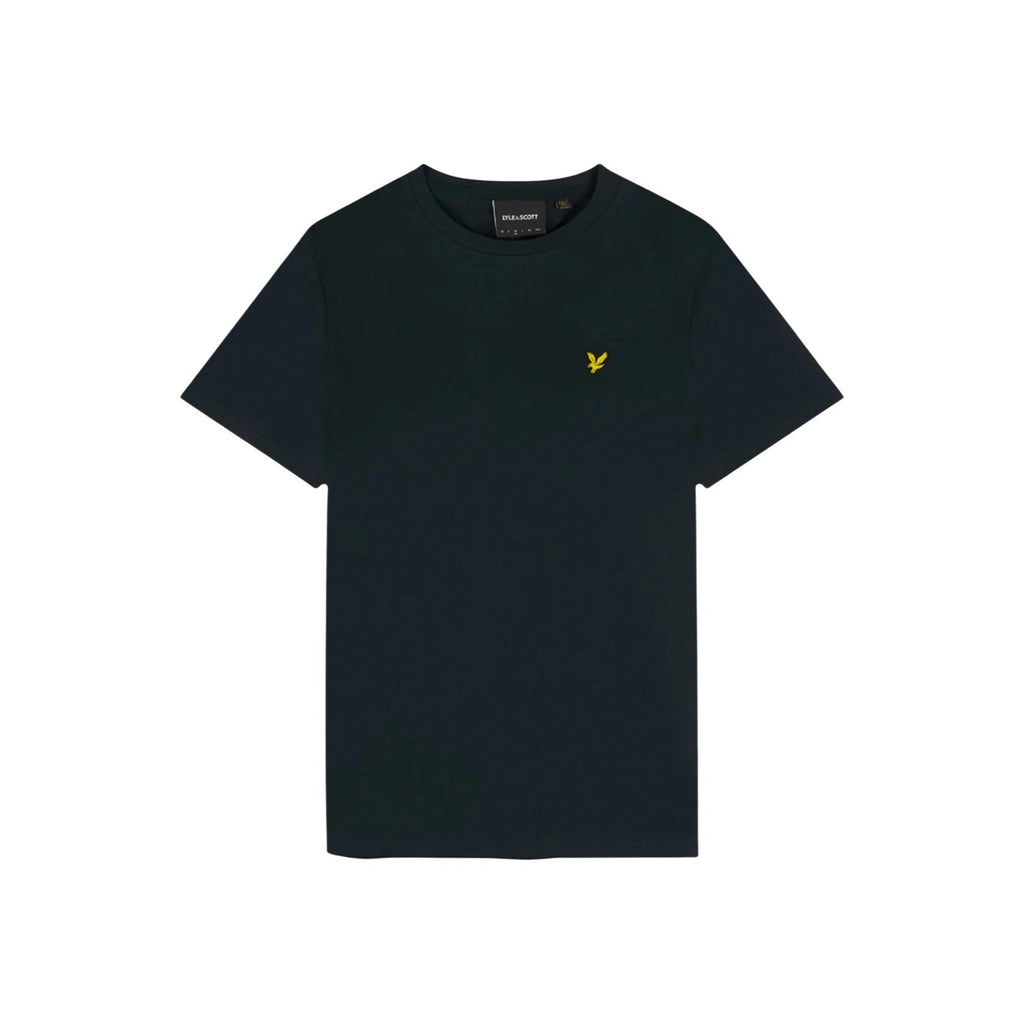 Lyle & Scott — Blaues Baumwoll-T-Shirt für Herren — Ansicht 5