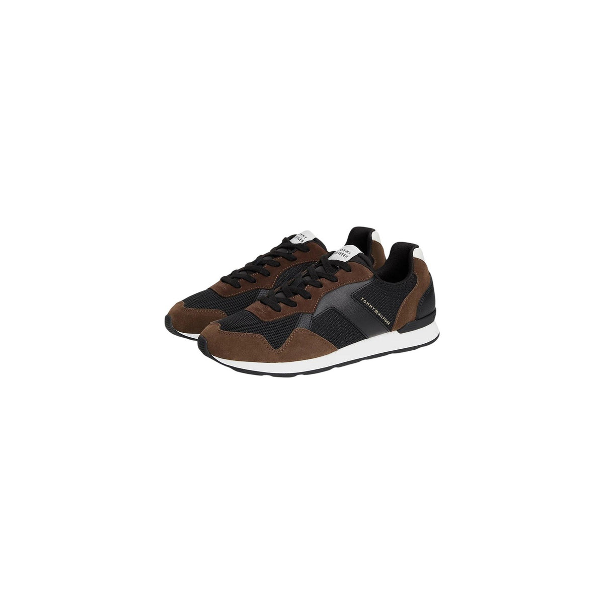Tommy Hilfiger — Baskets marron homme — vue 2
