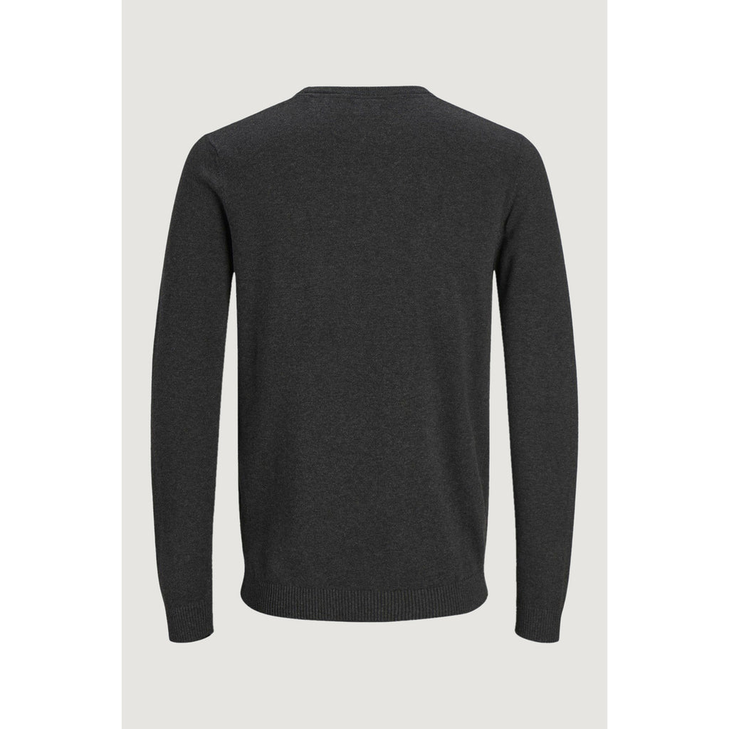 Jack & Jones — Men's gray Essential Basic sweater — view 4