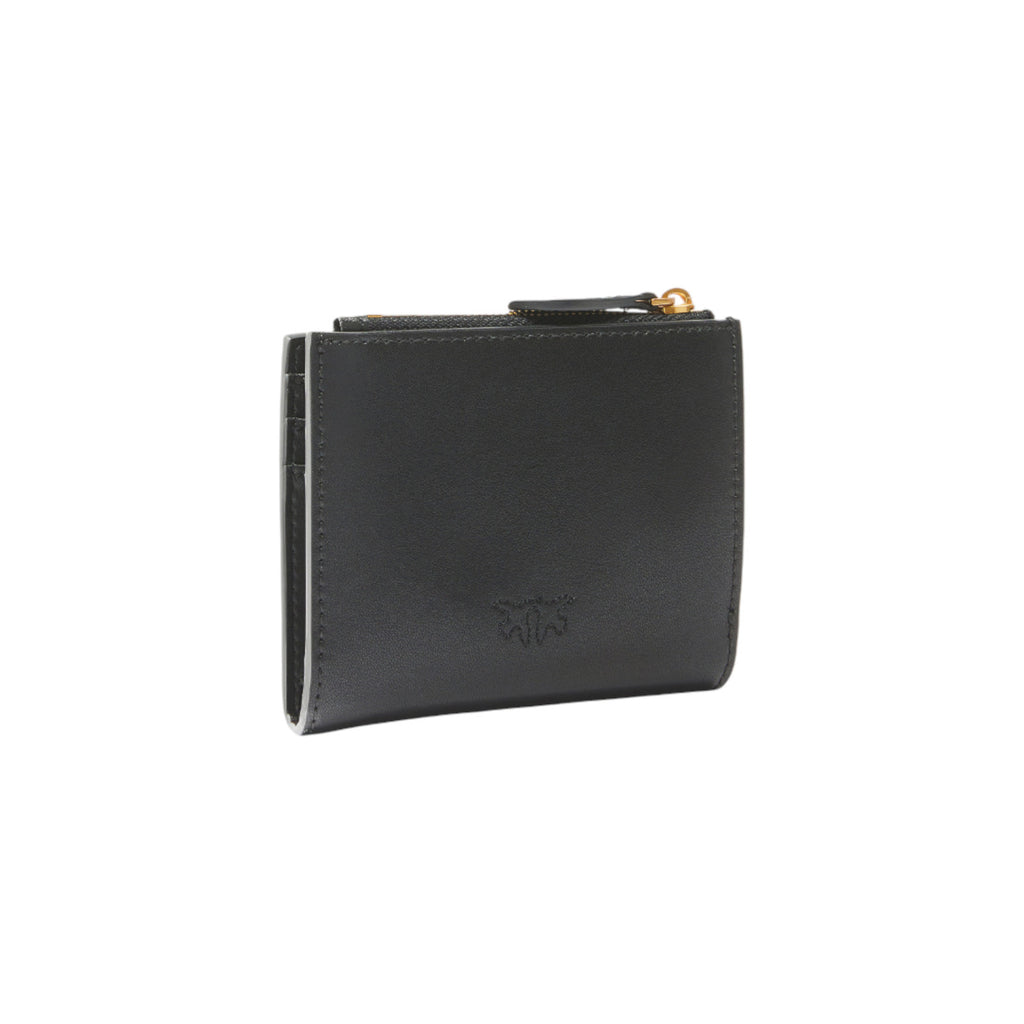 Pinko — Women's black leather wallet 103610 A0f1 — view 2