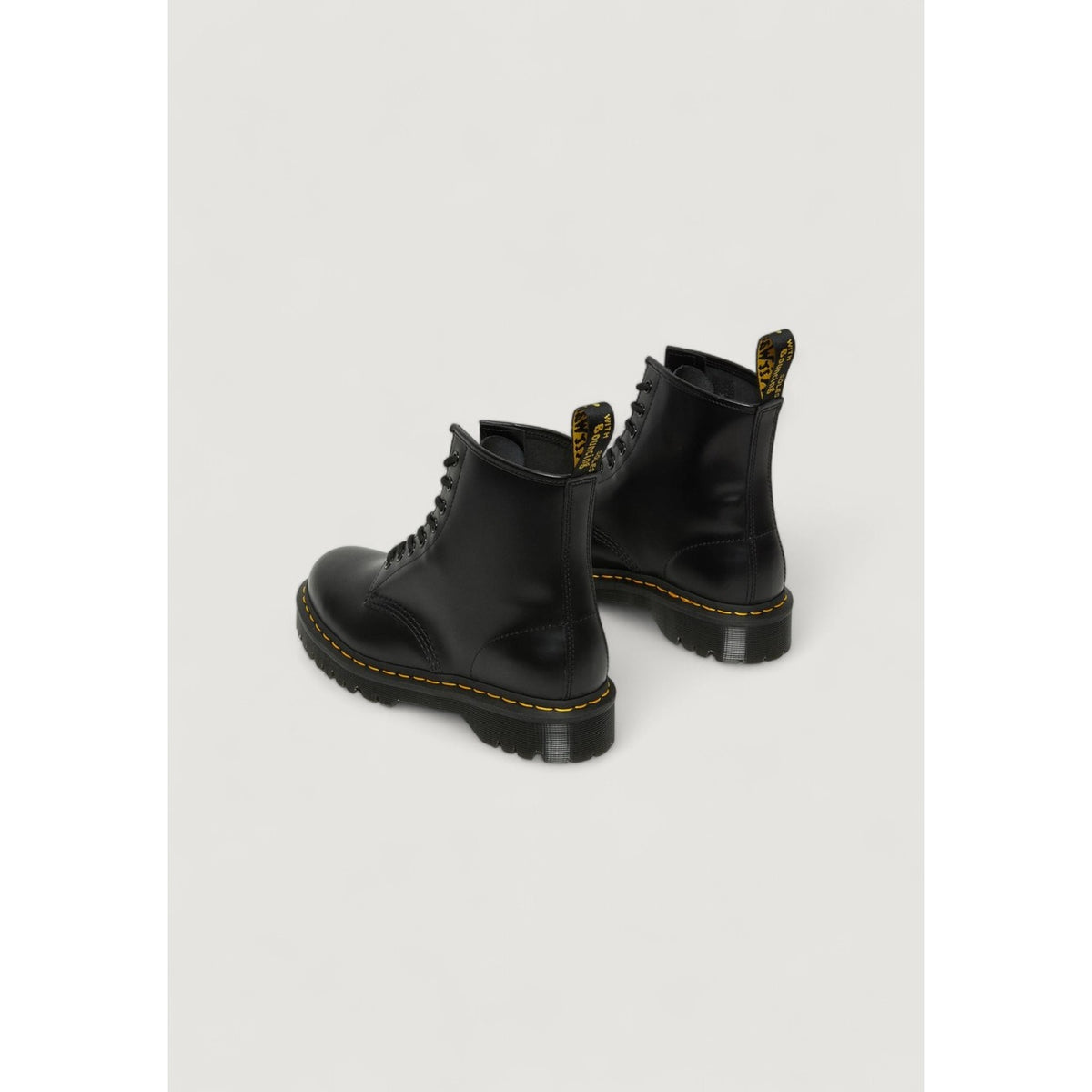Dr. Martens — Bottes réf. 25345001 en cuir noir femme — vue 5