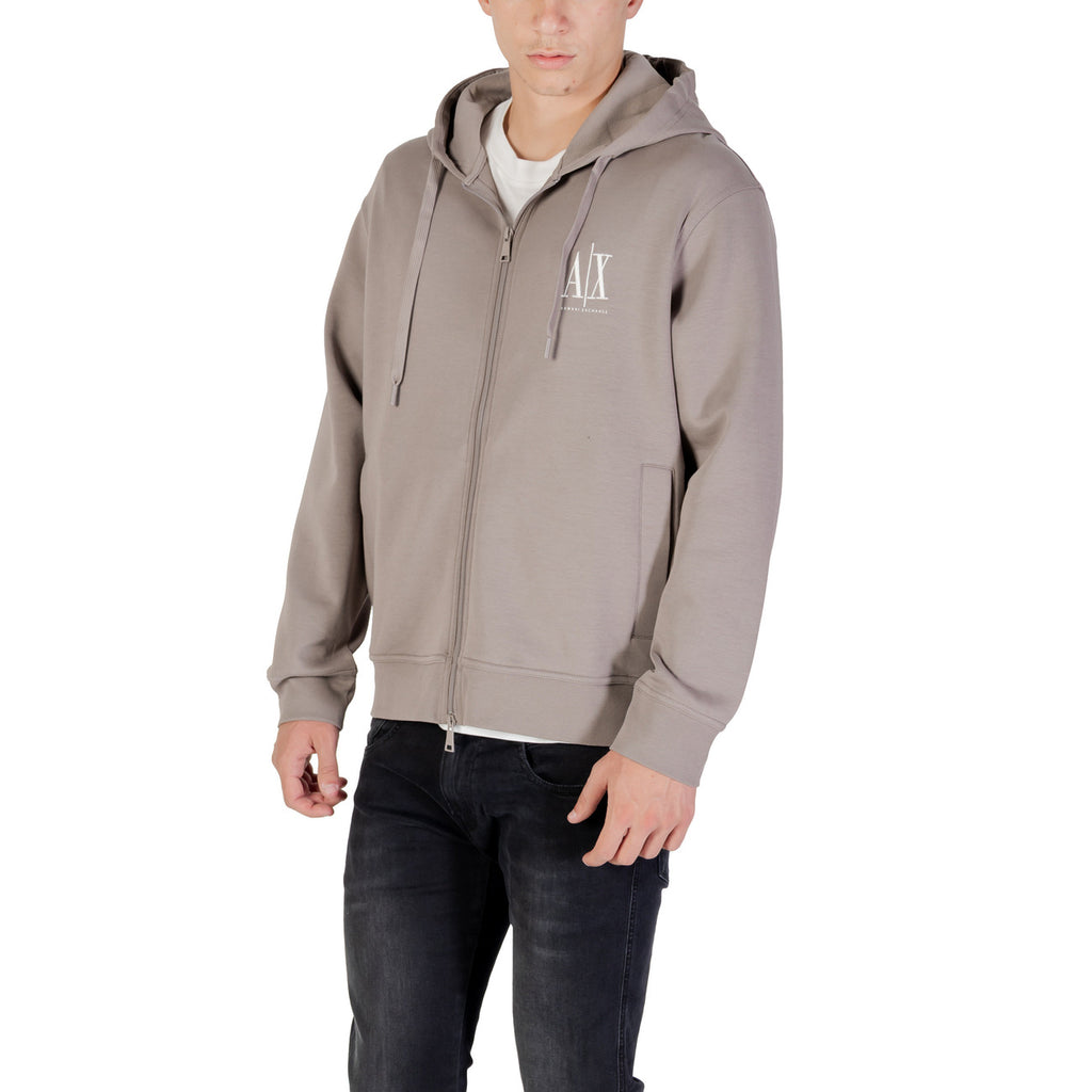 Armani Exchange — Sweat XM000371 grijs heren — afbeelding 3