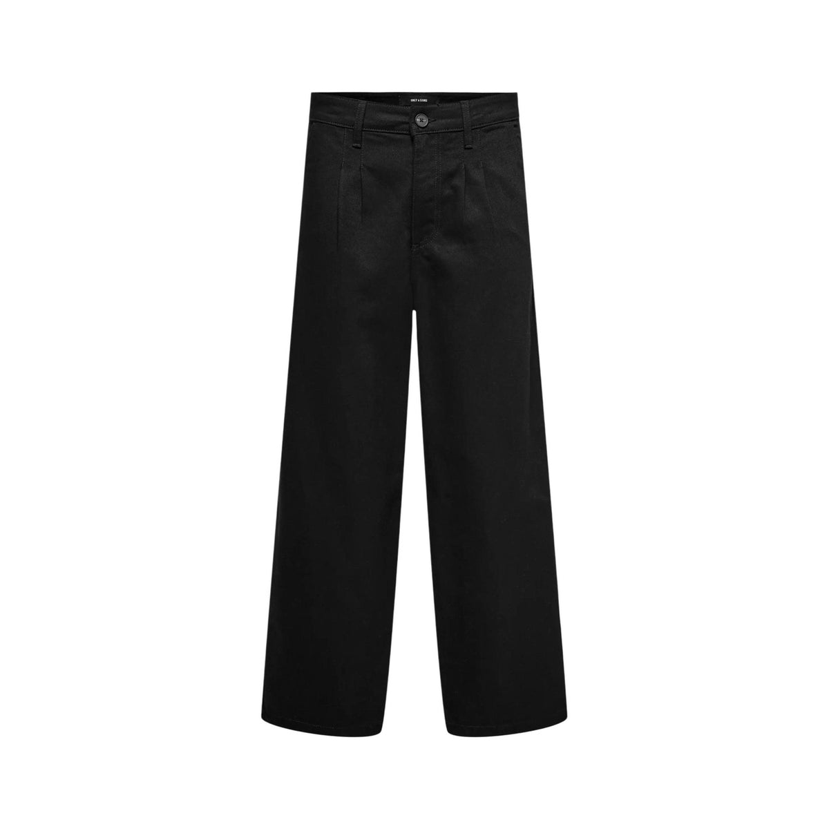 Only & Sons — Men's black wide fit Remi jeans — view 2