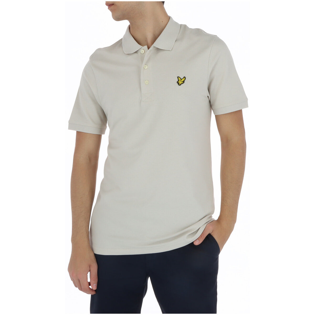 Lyle & Scott — Polo en coton stretch homme — vue 10