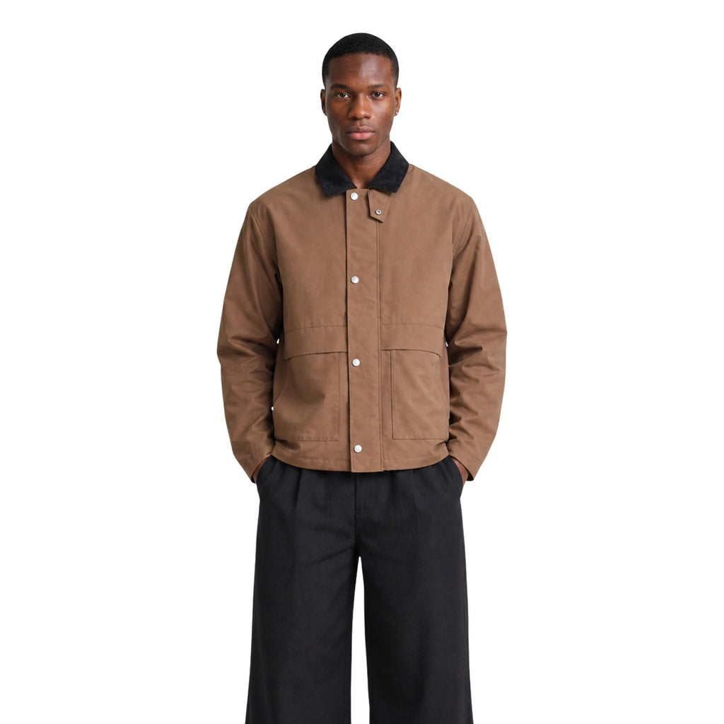 Only & Sons — Herren-Daunenjacke Kosmo braun